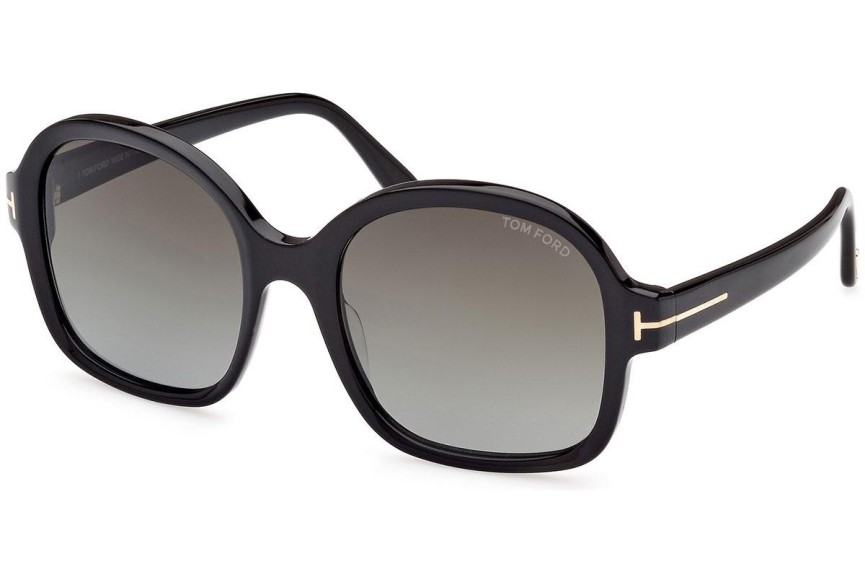 Ochelari de soare Tom Ford FT1034 01B Oversize Negri