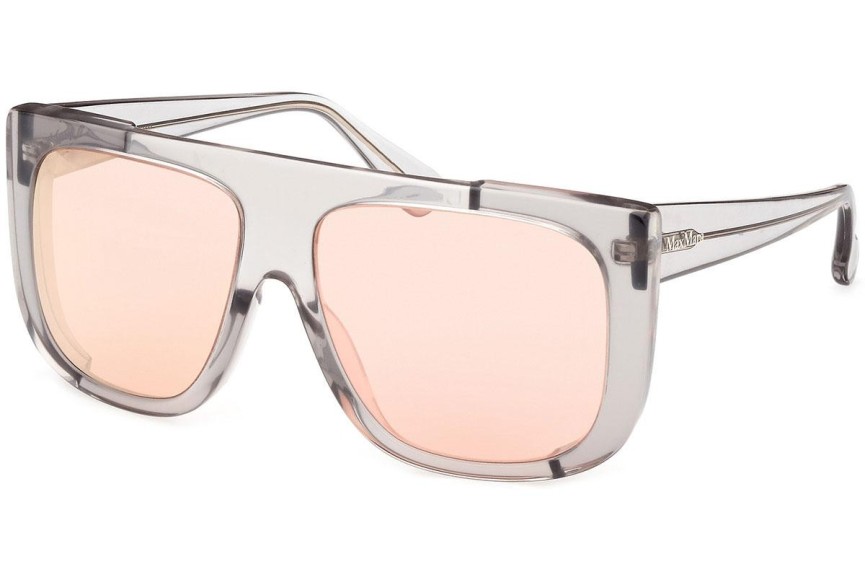 Ochelari de soare Max Mara MM0073 03L Flat Top Cristal