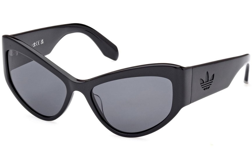 Ochelari de soare Adidas Originals OR0089 01A Cat Eye Negri