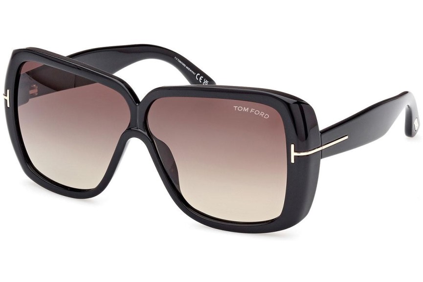 Ochelari de soare Tom Ford FT1037 01B Oversize Negri