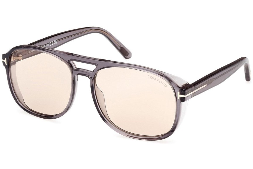 Ochelari de soare Tom Ford FT1022 20E Pilot Gri