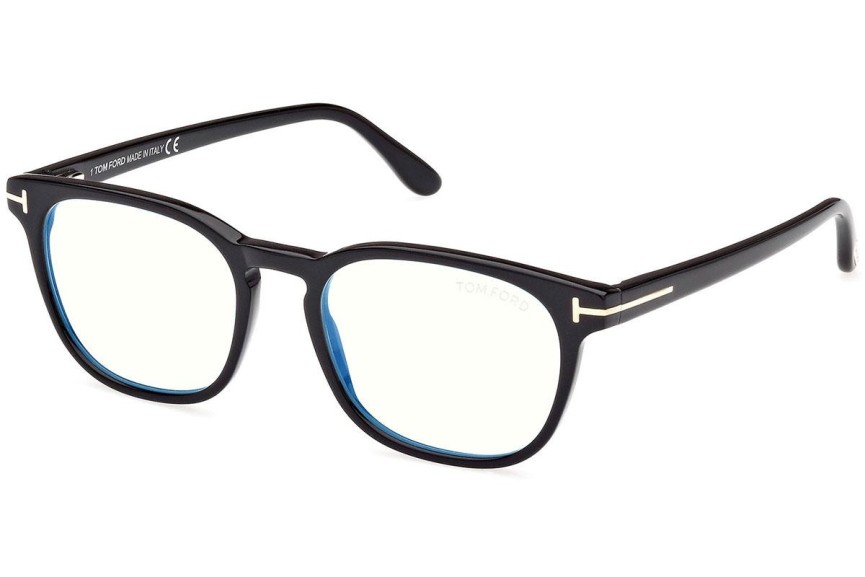 Ochelari Tom Ford FT5868-B 001 Pătrați Negri