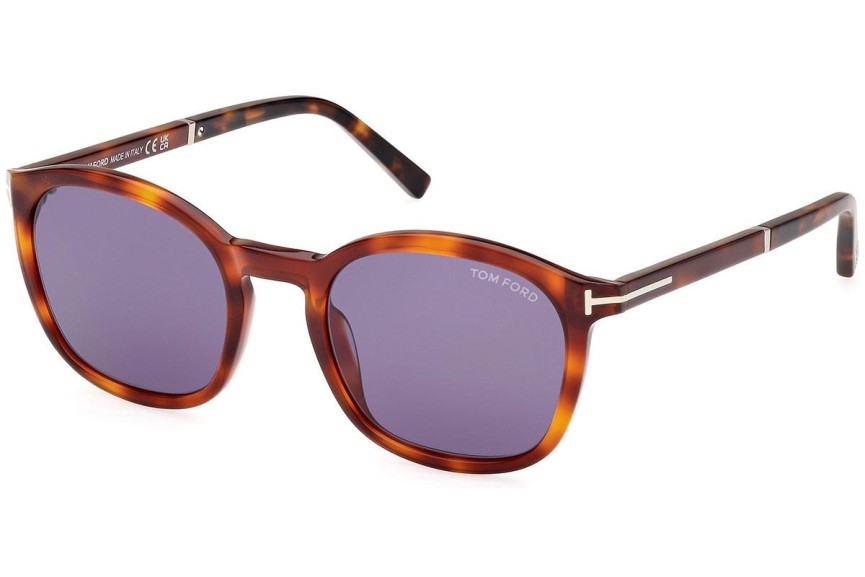 Ochelari de soare Tom Ford FT1020 53V Pilot Havana