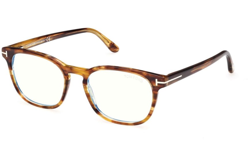 Ochelari Tom Ford FT5868-B 050 Pătrați Havana