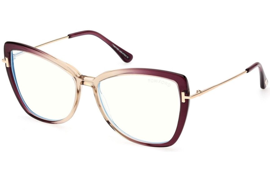 Ochelari Tom Ford FT5882-B 083 Cat Eye Multicolor