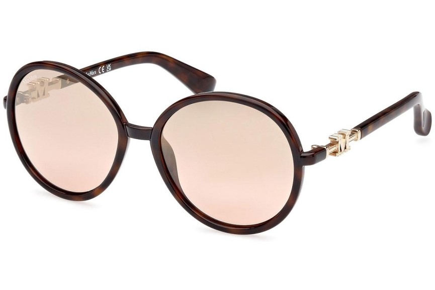 Ochelari de soare Max Mara MM0065 52G Rotunzi Negri