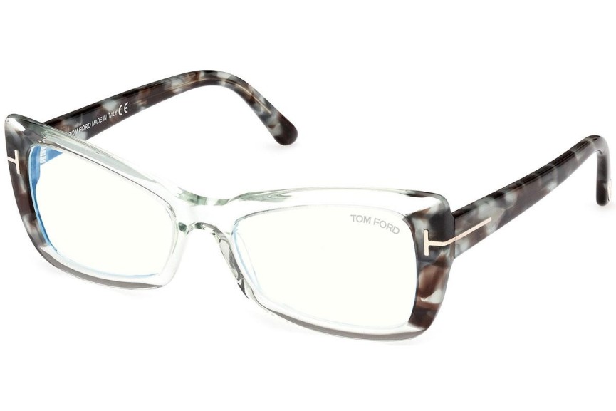 Ochelari Tom Ford FT5879-B 093 Cat Eye Verzi