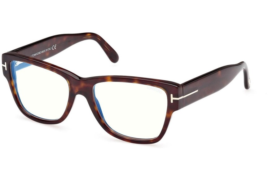 Ochelari Tom Ford FT5878-B 052 Pătrați Havana