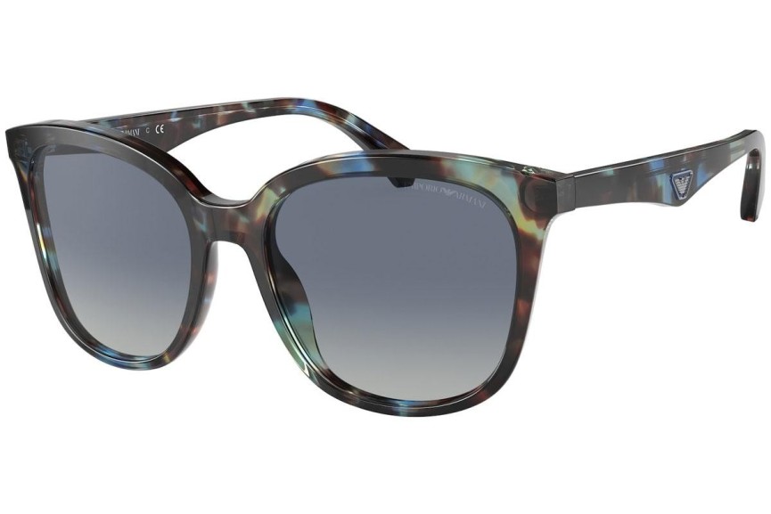 Ochelari de soare Emporio Armani EA4157 58624L Cat Eye Havana