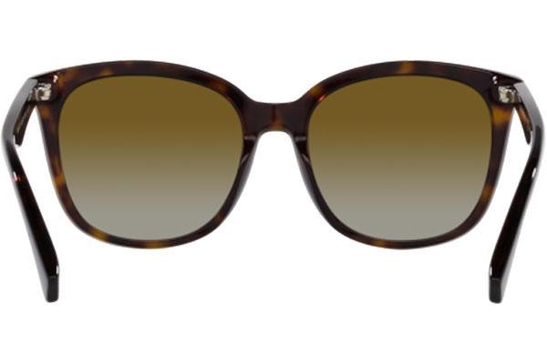 Ochelari de soare Emporio Armani EA4157 5234T5 Polarized Cat Eye Havana