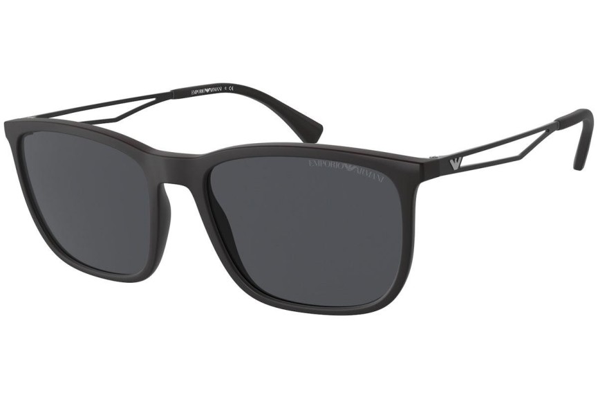 Ochelari de soare Emporio Armani EA4154 500187 Pătrați Negri