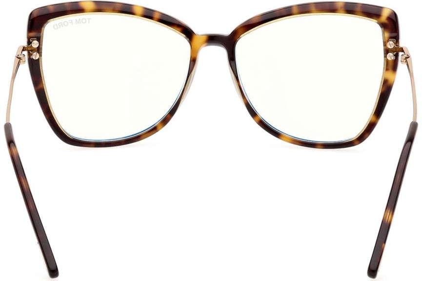 Ochelari Tom Ford FT5882-B 056 Cat Eye Havana