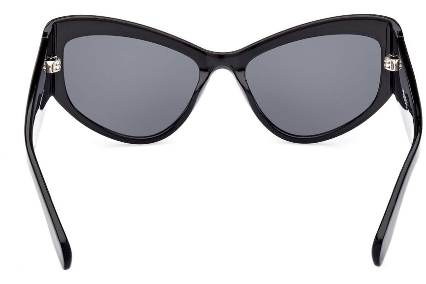 Ochelari de soare Adidas Originals OR0089 01A Cat Eye Negri