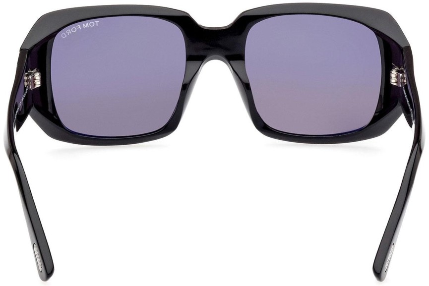 Ochelari de soare Tom Ford FT1035-N 01A Pătrați Negri