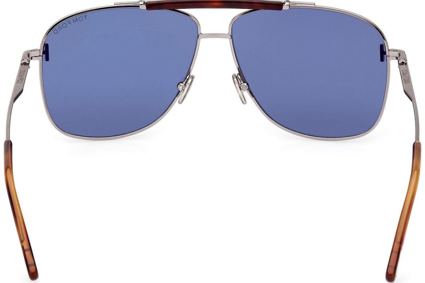 Ochelari de soare Tom Ford FT1017 14V Pilot Argintii