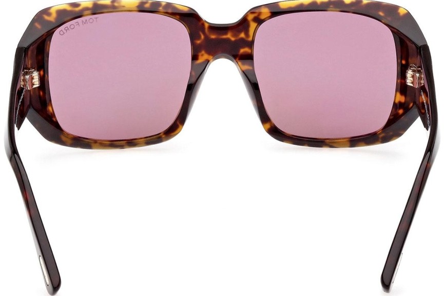 Ochelari de soare Tom Ford FT1035 52Y Pătrați Havana