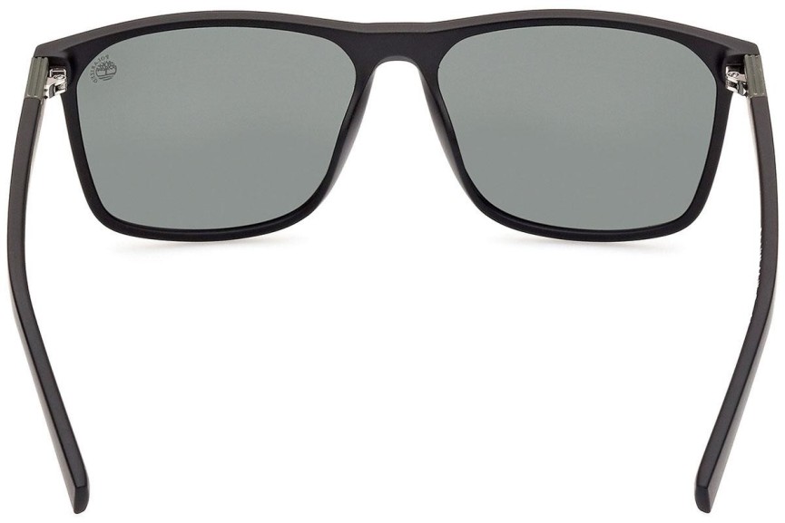 Ochelari de soare Timberland TB9312 02R Polarized Pătrați Negri