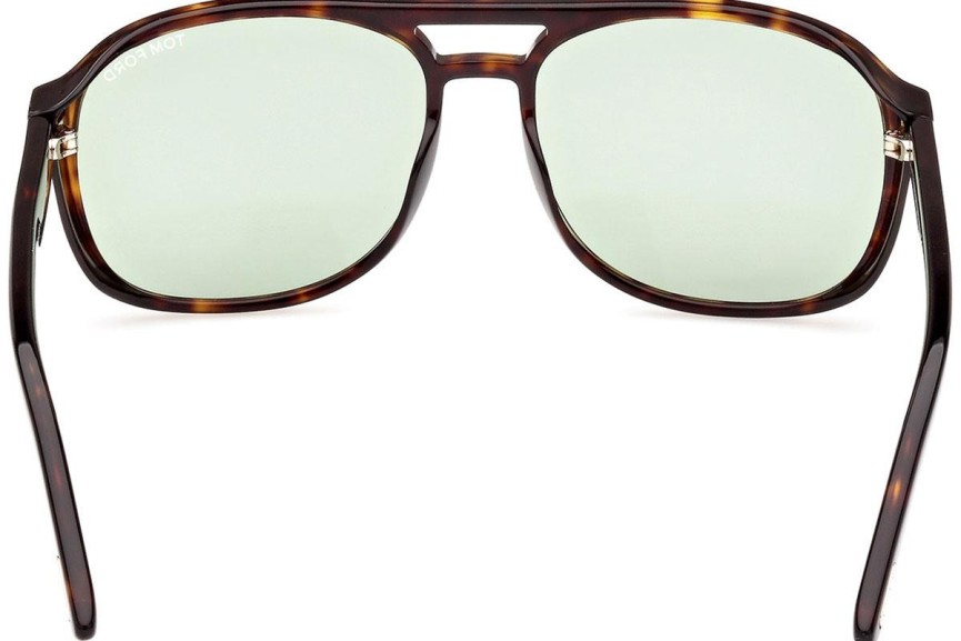 Ochelari de soare Tom Ford FT1022 52N Pilot Havana