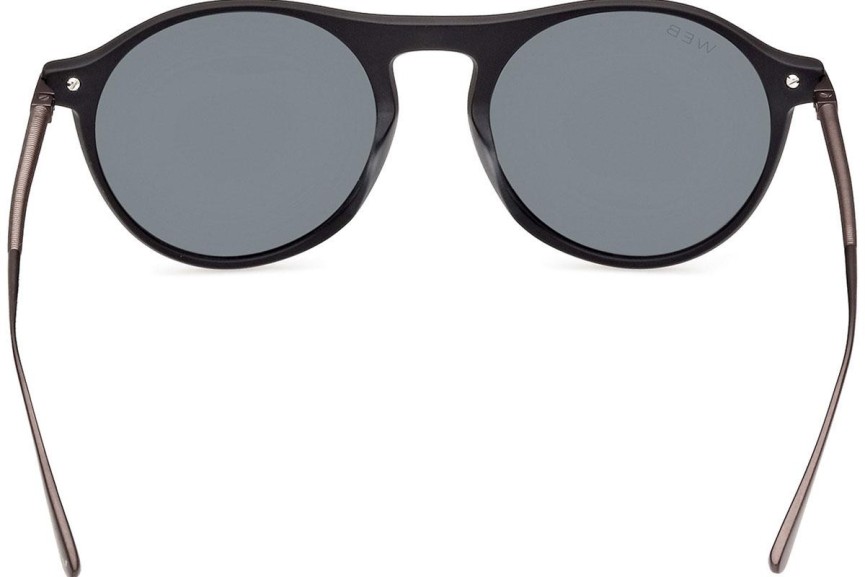 Ochelari de soare Web WE0346 02D Polarized Rotunzi Negri