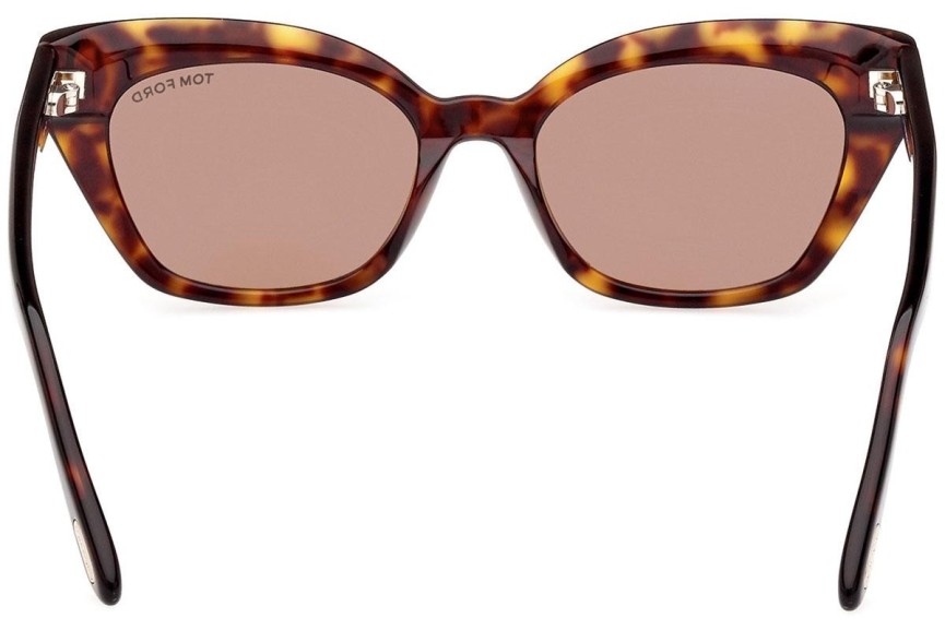 Ochelari de soare Tom Ford FT1031 52E Cat Eye Havana