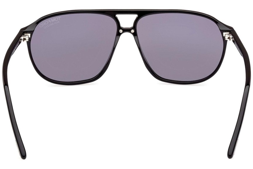 Ochelari de soare Tom Ford FT1026-N 01D Polarized Pilot Negri