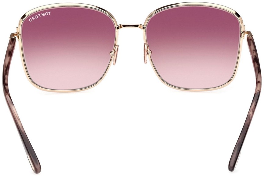 Ochelari de soare Tom Ford FT1029 28Z Pătrați Aurii