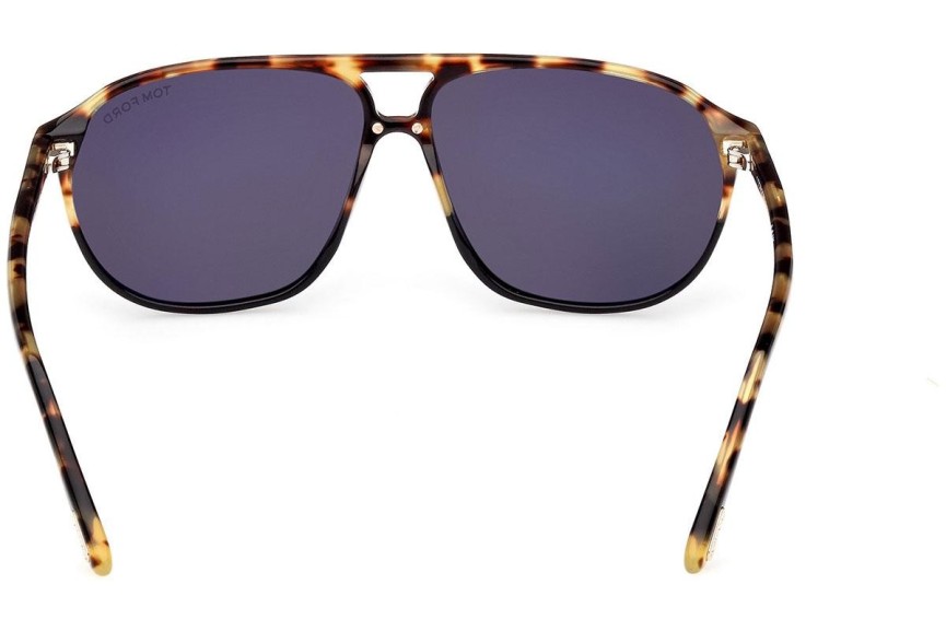 Ochelari de soare Tom Ford FT1026 05A Pilot Havana