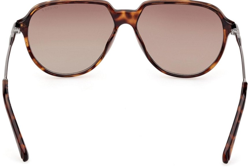 Ochelari de soare Guess GU00067 52H Polarized Pilot Havana