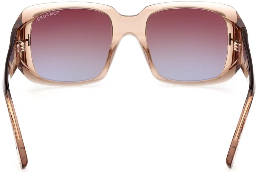 Ochelari de soare Tom Ford FT1035 45F Pătrați Maro