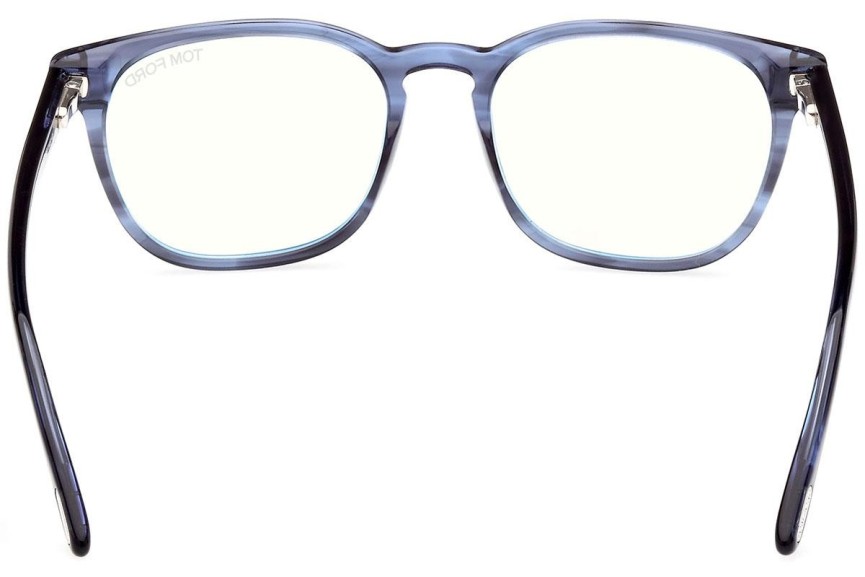 Ochelari Tom Ford FT5868-B 092 Pătrați Albaștri