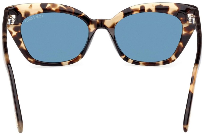 Ochelari de soare Tom Ford FT1031 55V Cat Eye Havana