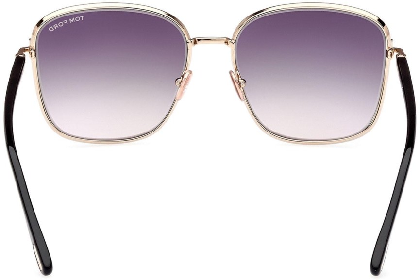 Ochelari de soare Tom Ford FT1029 28B Pătrați Aurii