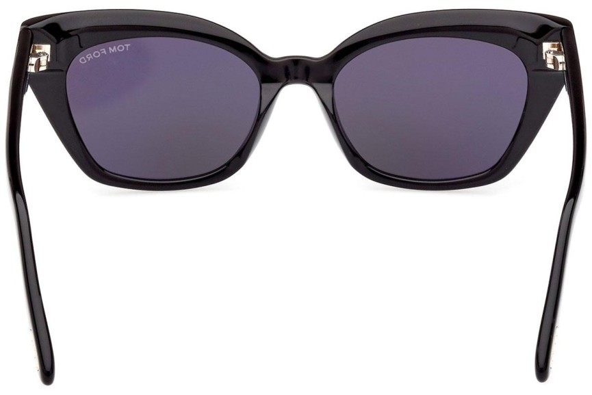 Ochelari de soare Tom Ford FT1031 01A Cat Eye Negri