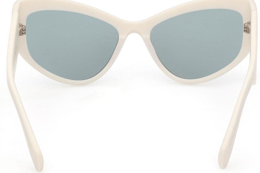 Ochelari de soare Adidas Originals OR0089 21X Cat Eye Albi