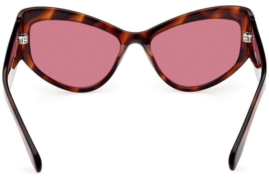 Ochelari de soare Adidas Originals OR0089 52S Cat Eye Havana