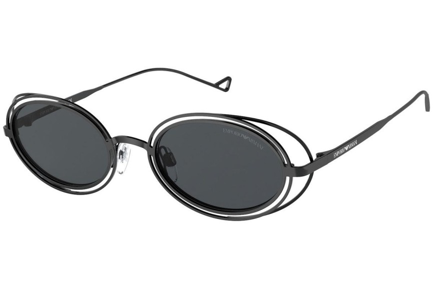 Ochelari de soare Emporio Armani EA2118 300187 Ovali Negri