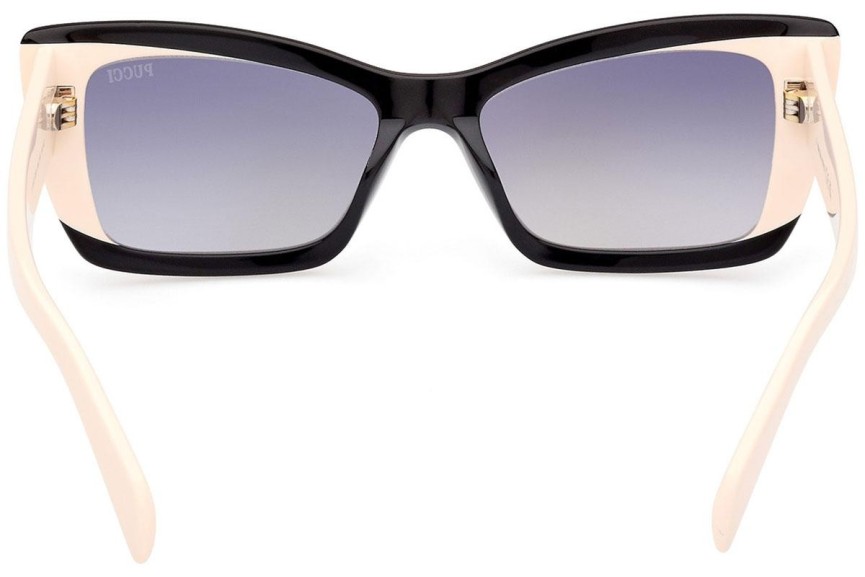 Ochelari de soare Emilio Pucci EP0205 05B Cat Eye Negri