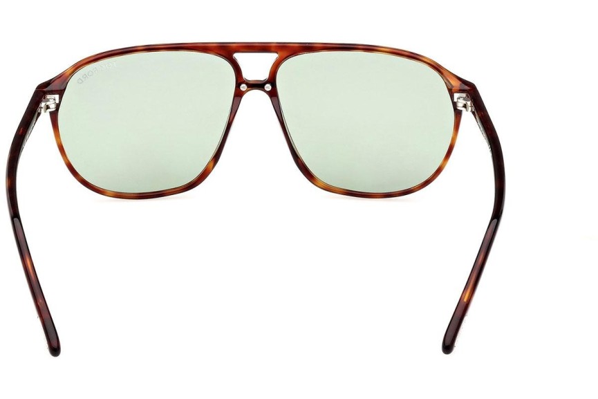 Ochelari de soare Tom Ford FT1026 54N Pilot Havana