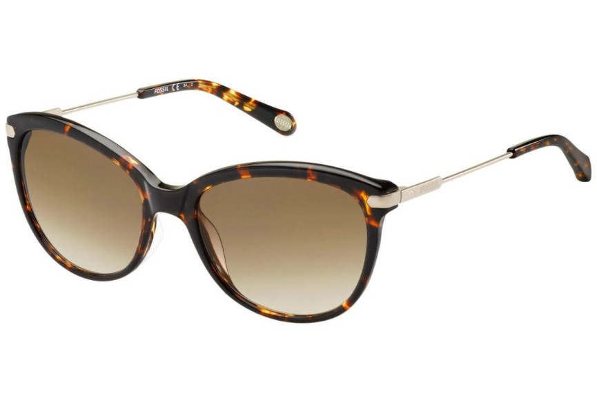 Ochelari de soare Fossil FOS2034/S TLF/S8 Cat Eye Havana