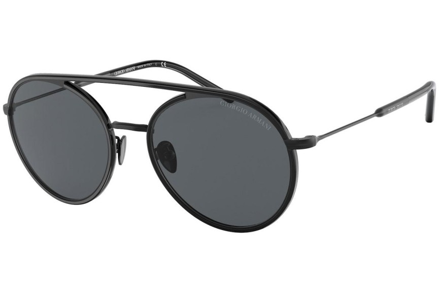 Ochelari de soare Giorgio Armani AR6121J 300187 Rotunzi Negri