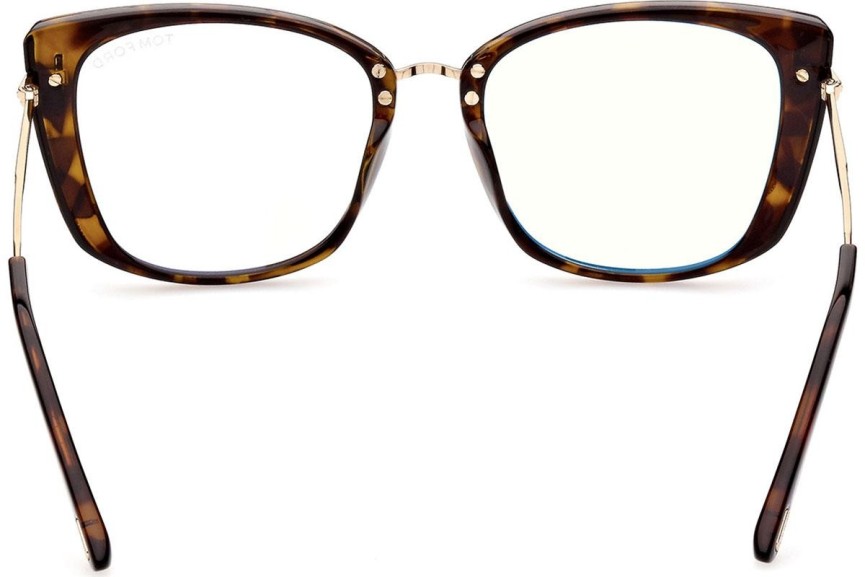 Ochelari Tom Ford FT5816-B 052 Cat Eye Havana