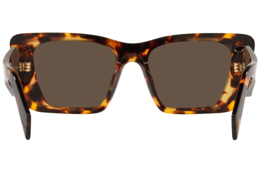 Ochelari de soare Prada PR08YS 01V8C1 Cat Eye Havana