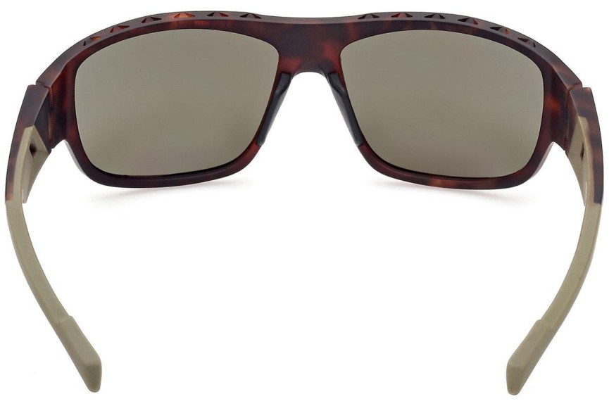 Ochelari de soare Adidas Sport SP0045 52N Dreptunghiulari Havana