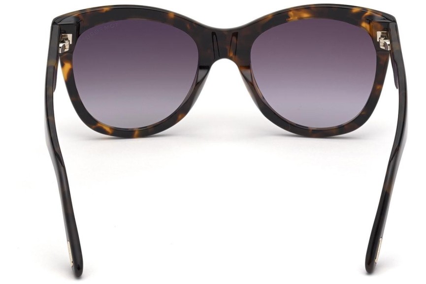 Ochelari de soare Tom Ford FT0870 52T Cat Eye Havana