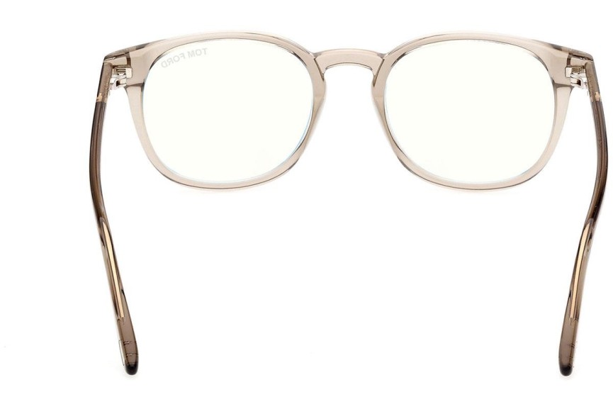 Ochelari Tom Ford FT5819-B 057 Rotunzi Bej