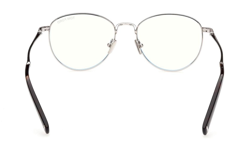 Ochelari Tom Ford FT5749-B 016 Rotunzi Argintii