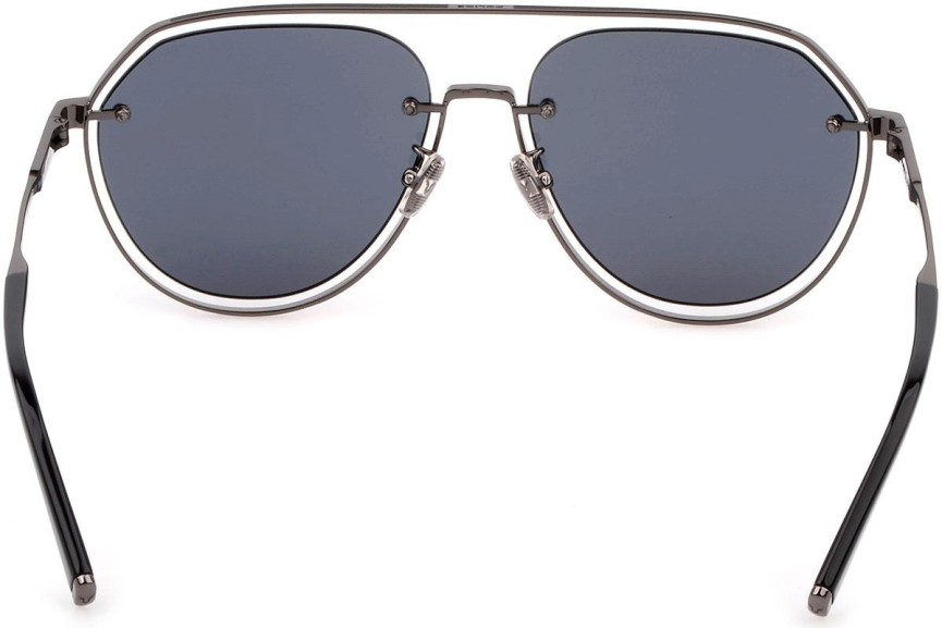 Ochelari de soare Police Lewis 35 SPLE17 0568 Rotunzi Gri