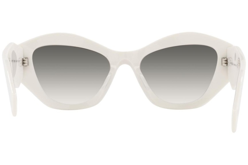 Ochelari de soare Prada PR07YS 142130 Cat Eye Albi