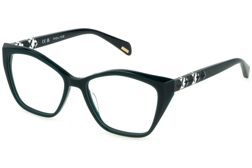 Ochelari Police Hedron 4 VPLL32 06WT Cat Eye Verzi