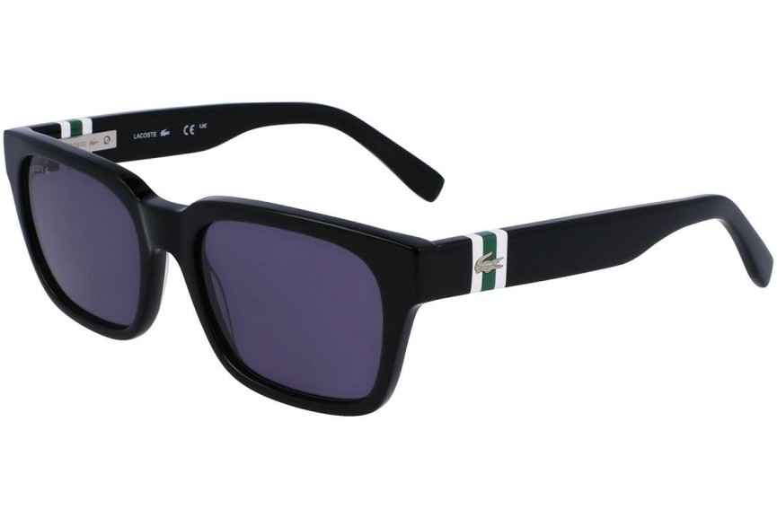 Ochelari de soare Lacoste L6007S 001 Dreptunghiulari Negri